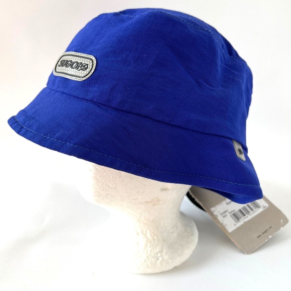 Sugoi Bucket Hat Riptide Roo Royal Blue Size L 3M Reflective Lightweight Canada - Picture 2 of 8